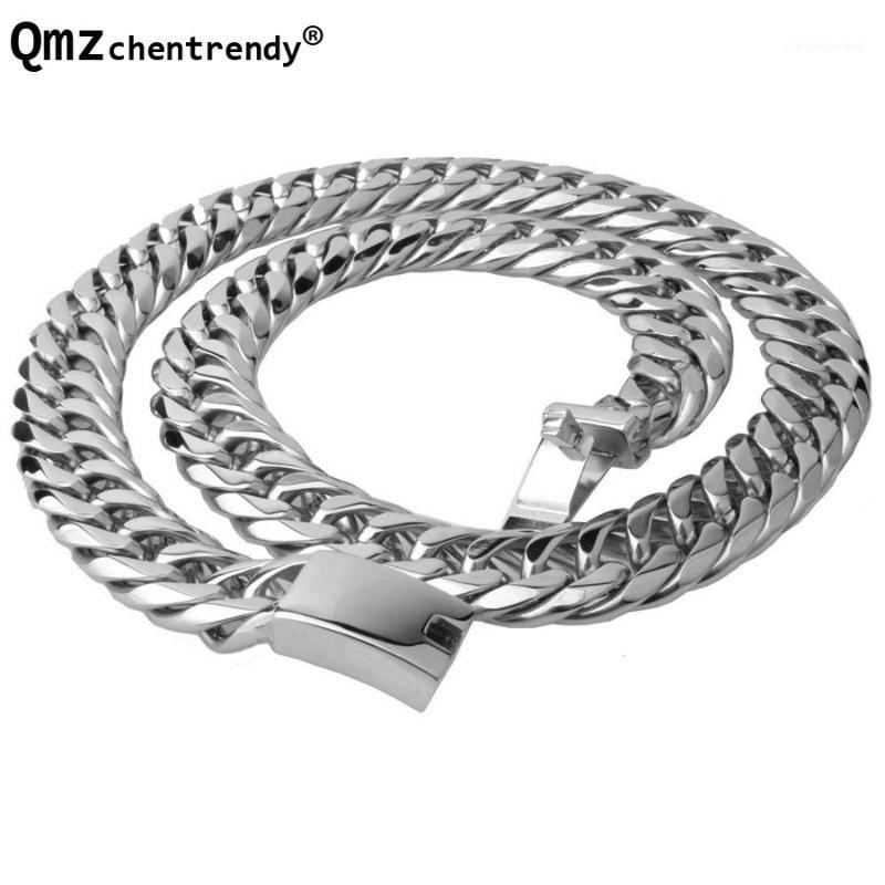 Hip Hop Mens Black Cuban Chain Jewelry Top Quality Thick Stainless Steel Big Chunky Hippie Rock Men Necklaces Chains
Hip Hop Mens Black Cuban Chain Jewelry Top Quality Thick Stainless Steel Big Chunky Hippie Rock Men Necklaces Chains