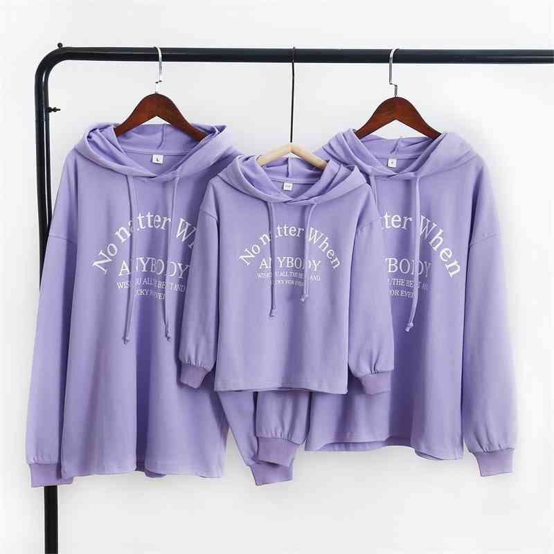 Parent child autumn 2021 new letter printed Hoodie loose foreign style versatile mother's blouse coat, Black
Parent child autumn 2021 new letter printed Hoodie loose foreign style versatile mother's blouse coat, Black