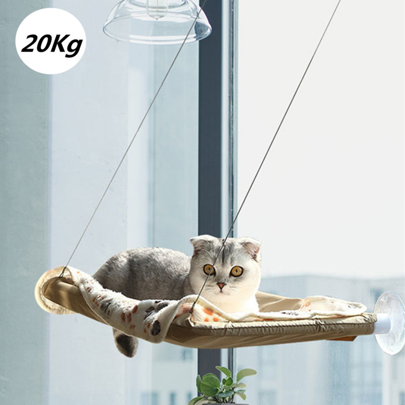 Cat Hanging Beds Pet Hammock Bed for Cats Comfortabe Cat Window Hammock With Banket Kitty Sunny Window Seat Mount Bearing 20kg
Cat Hanging Beds Pet Hammock Bed for Cats Comfortabe Cat Window Hammock With Banket Kitty Sunny Window Seat Mount Bearing 20kg
