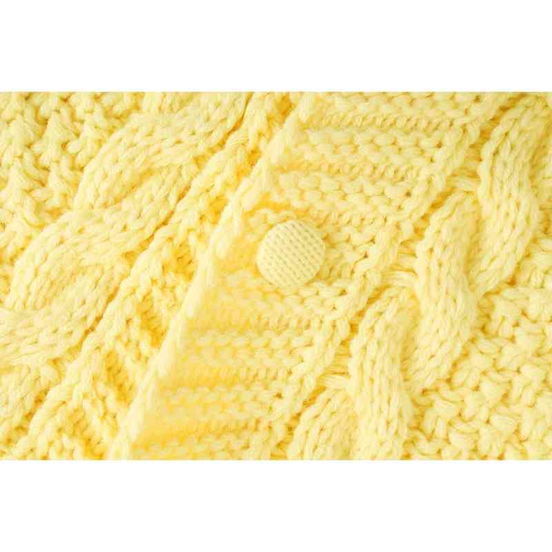 vintage embroidery women knit cardigan summer yellow fashion ladies shirts casual button short knitwears girls chic 210430