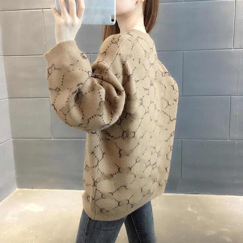 21ss Autumn luxury womens clothes sweater designer cotton sweaters casual classic embroidery ladies collar coats knit contrast color long Le, White;black
21ss Autumn luxury womens clothes sweater designer cotton sweaters casual classic embroidery ladies collar coats knit contrast color long Le, White;black
