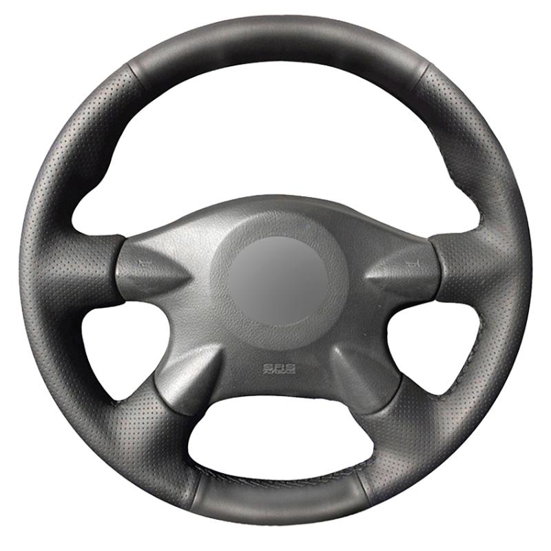 Steering Wheel Covers Black Genuine Leather Car Cover For Almera (N16) Pathfinder 2003-2006 Paladin 2004-2013 Infiniti M45 2003
Steering Wheel Covers Black Genuine Leather Car Cover For Almera (N16) Pathfinder 2003-2006 Paladin 2004-2013 Infiniti M45 2003