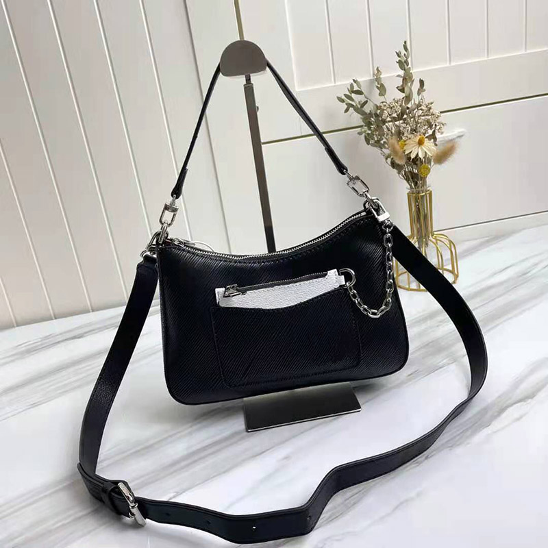 Marelle Handbag Gold Miel Quartz White Black Shoulder Bags Grained Leather Honey Cross Body Bag Designers Woman Handbags Purses model M80794
Marelle Handbag Gold Miel Quartz White Black Shoulder Bags Grained Leather Honey Cross Body Bag Designers Woman Handbags Purses model M80794