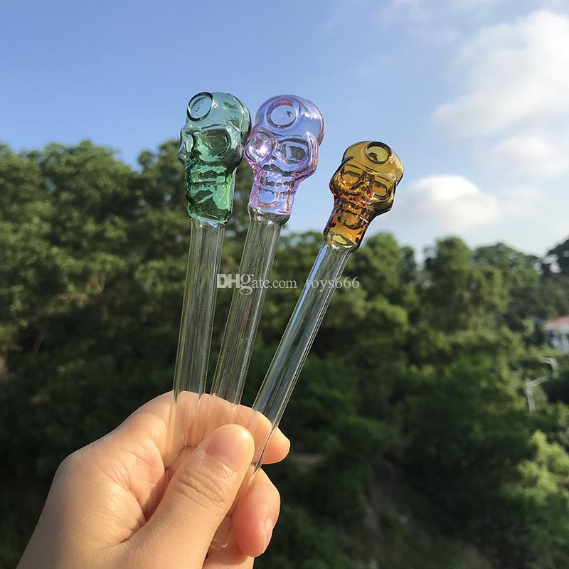 Pyrex Smoking Pipe Oil Burner Water Pipes Bubbler Skull Smoking Hand Pipes Curved Mini Smoking Pipes
Pyrex Smoking Pipe Oil Burner Water Pipes Bubbler Skull Smoking Hand Pipes Curved Mini Smoking Pipes