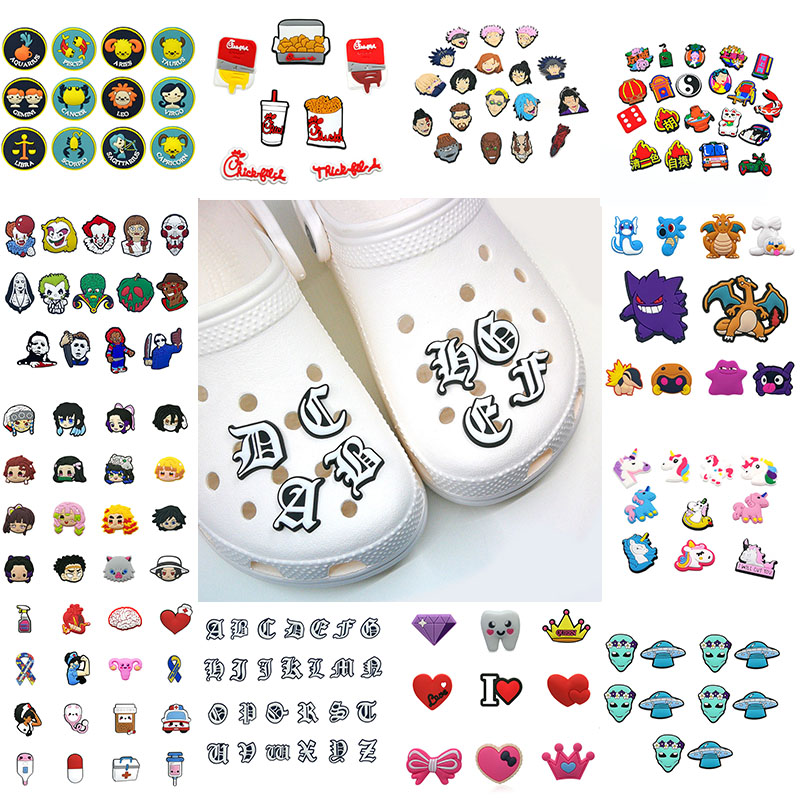 mix50pcs croc Charms anime Soft Pvc Shoe Charm Accessories Decorations custom JIBZ for clog shoes childrens gift
mix50pcs croc Charms anime Soft Pvc Shoe Charm Accessories Decorations custom JIBZ for clog shoes childrens gift