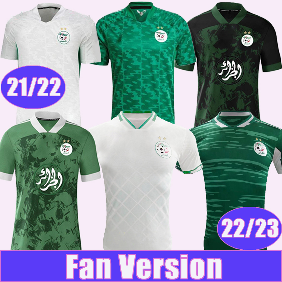 22 23 Algeria MAHREZ FEGHOULI Mens Soccer Jerseys SLIMANI BENNACER ATAL Home Away 3rd Football Shirt Uniforms 21 22 World Preliminary, Qm8043 22 23 away caf patch 
22 23 Algeria MAHREZ FEGHOULI Mens Soccer Jerseys SLIMANI BENNACER ATAL Home Away 3rd Football Shirt Uniforms 21 22 World Preliminary, Qm8043 22 23 away caf patch