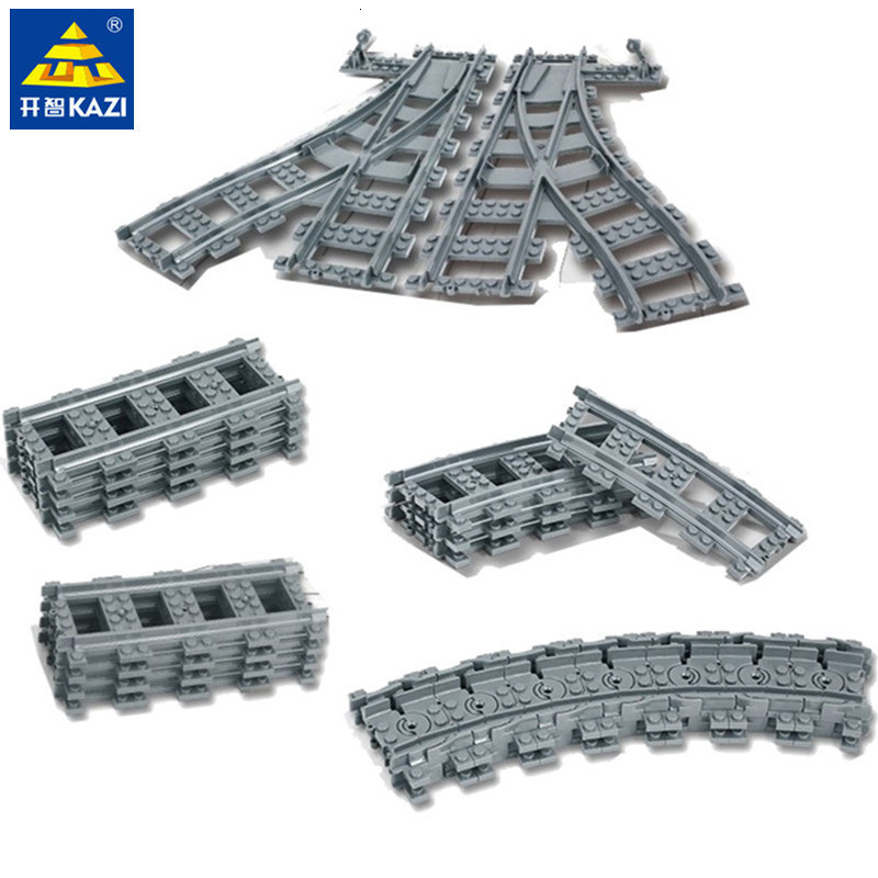 City Train Flexible Track Rail Crossing Straight Curved Rails Building Blocks Sets Bricks Educational Toys for Children 1008
City Train Flexible Track Rail Crossing Straight Curved Rails Building Blocks Sets Bricks Educational Toys for Children 1008