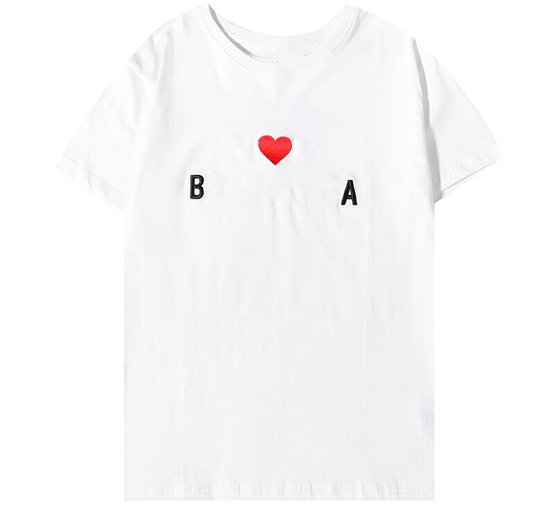 22SS early spring new pattern Men's Women's T-shirt tee Short Sleeves casual fashion High Quality pure cotton Paris brand Men's T-Shirts Embroidery hearts logo, White
22SS early spring new pattern Men's Women's T-shirt tee Short Sleeves casual fashion High Quality pure cotton Paris brand Men's T-Shirts Embroidery hearts logo, White