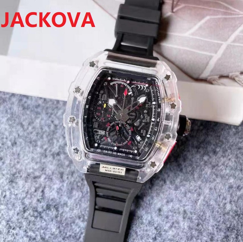 Wholesale Mens Skeleton Dial Watches 43mm Classic Design Men Watch Quartz Movement Sport Wristwatch Gift Clock Comfortable Rubber Strap Reloj de hombre, As pic
Wholesale Mens Skeleton Dial Watches 43mm Classic Design Men Watch Quartz Movement Sport Wristwatch Gift Clock Comfortable Rubber Strap Reloj de hombre, As pic