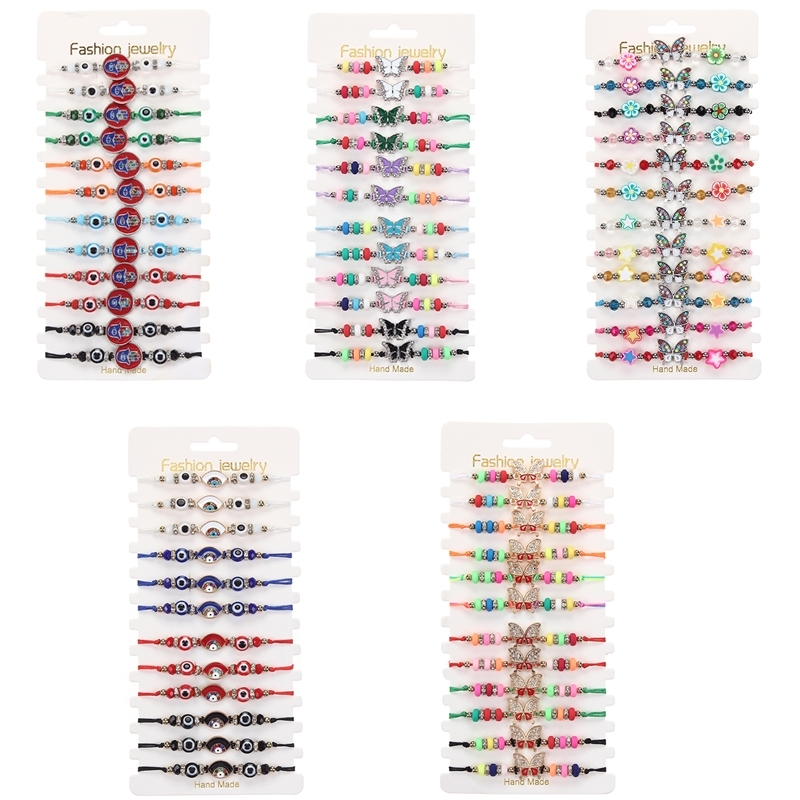 12pcs/lot Shiny Crystal Evil Eye Hand of Fatima Charms for Women Men Clay Adjustable Woven Yoga Bracelet Jewelry Gift
12pcs/lot Shiny Crystal Evil Eye Hand of Fatima Charms for Women Men Clay Adjustable Woven Yoga Bracelet Jewelry Gift