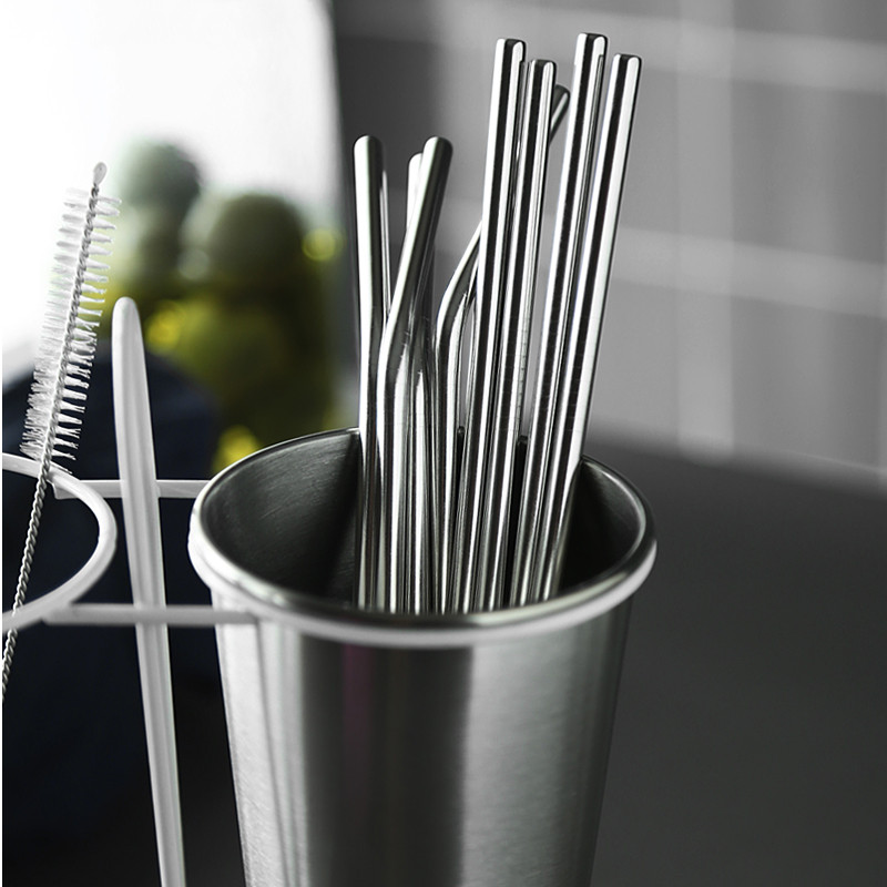 20/30oz Stainless Steel Drinking Straws Bent and Straight Type For Home Bar Party Accessories Free shipping