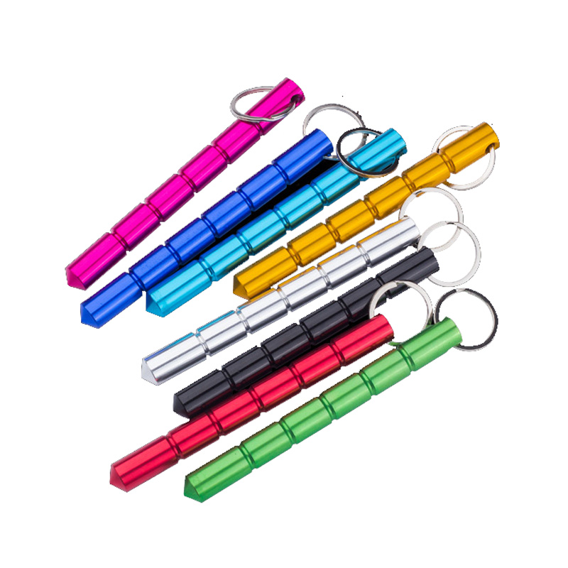 Aluminum Self Defense Weapons Safety For Women Girl Home Spike Stick Keychain Personal Self-defense Key Chain
Aluminum Self Defense Weapons Safety For Women Girl Home Spike Stick Keychain Personal Self-defense Key Chain