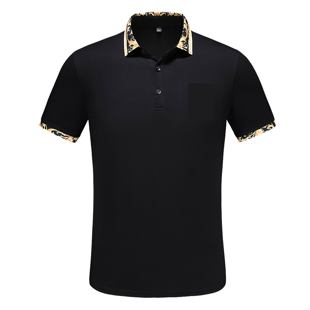 2021 Italian brand T-shirt designer spring summer lapel short-sleeved solid color letter printing fashion casual letter printing shirt
2021 Italian brand T-shirt designer spring summer lapel short-sleeved solid color letter printing fashion casual letter printing shirt