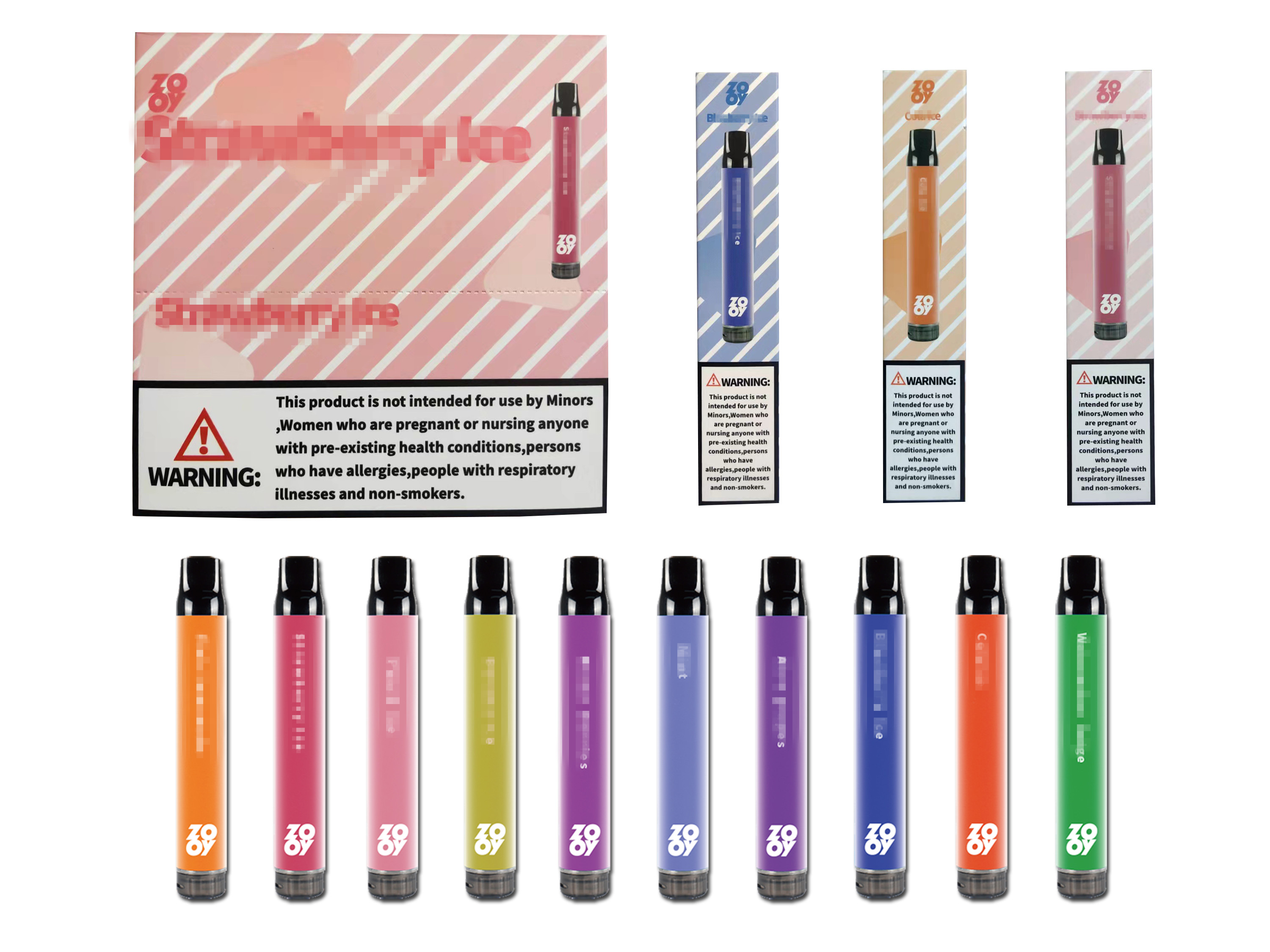 ZOOY Puff 1600 Puffs E Cigarette Vape Pen with Mesh Coil Adjustable Air Flow 850Mah 5ML VS Puff XXL 0MG or 50MG
ZOOY Puff 1600 Puffs E Cigarette Vape Pen with Mesh Coil Adjustable Air Flow 850Mah 5ML VS Puff XXL 0MG or 50MG