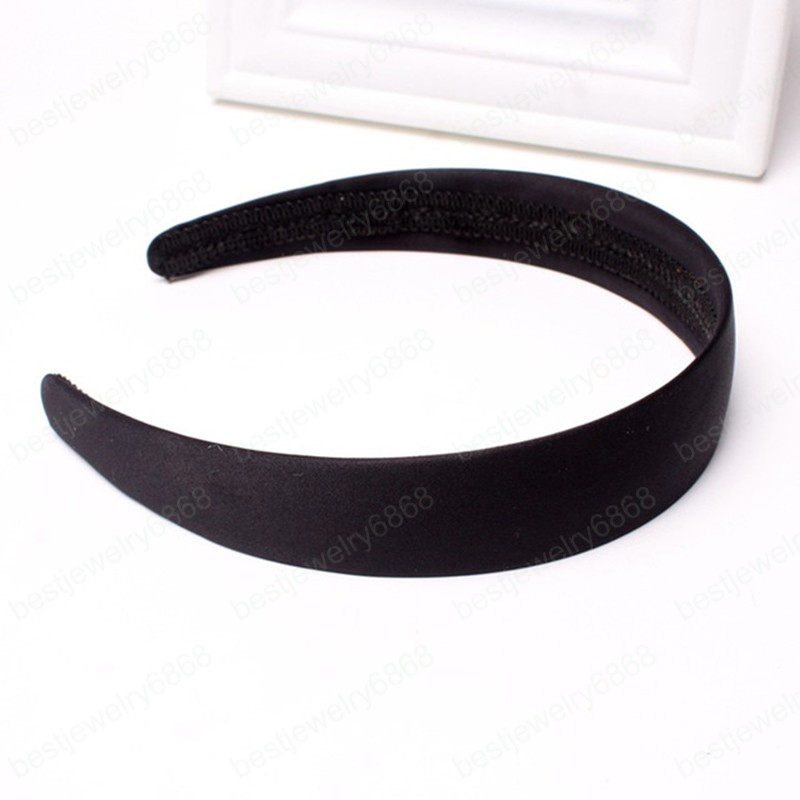 Women Hair Band Solid Color Headband Vintage Female Head Hoop Hai Bezel Hair Accessories Ladies Simplicity No Slip Headwear