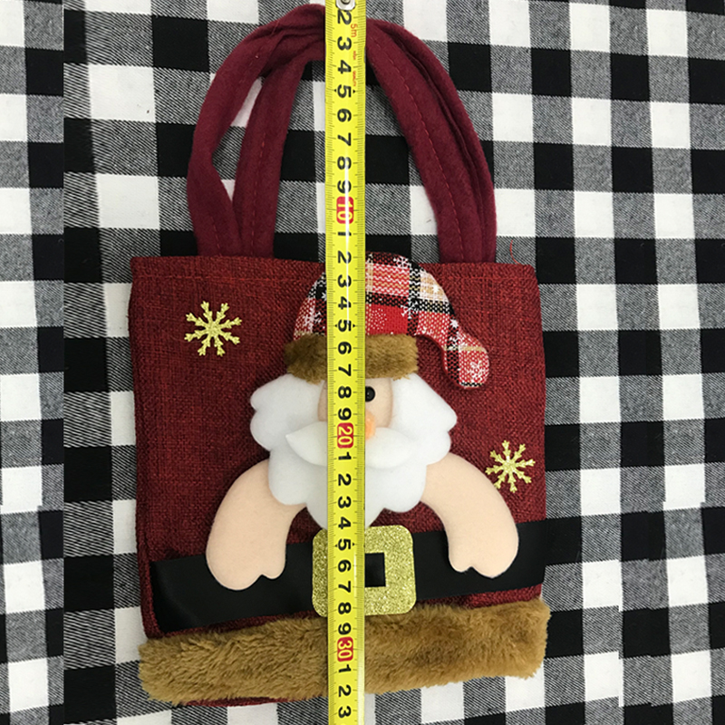 candy bag gift old man snowman deer bear Christmas Decorations Free shipping
