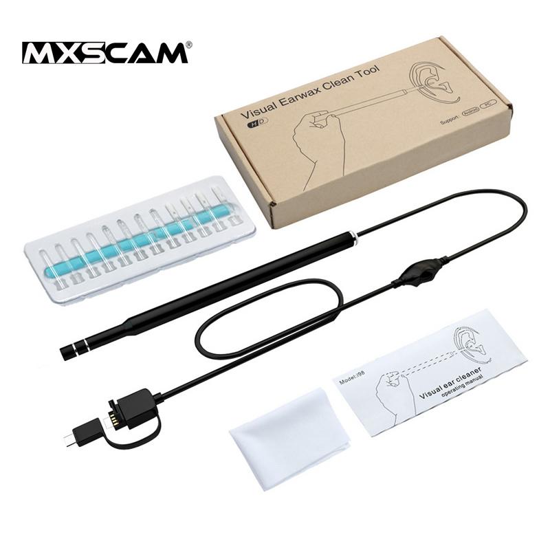 Cameras Visual Ear Cleaned Tool Android OTG USB Otoscope Earwax Earpick Nose Throat Inspection IP
Cameras Visual Ear Cleaned Tool Android OTG USB Otoscope Earwax Earpick Nose Throat Inspection IP