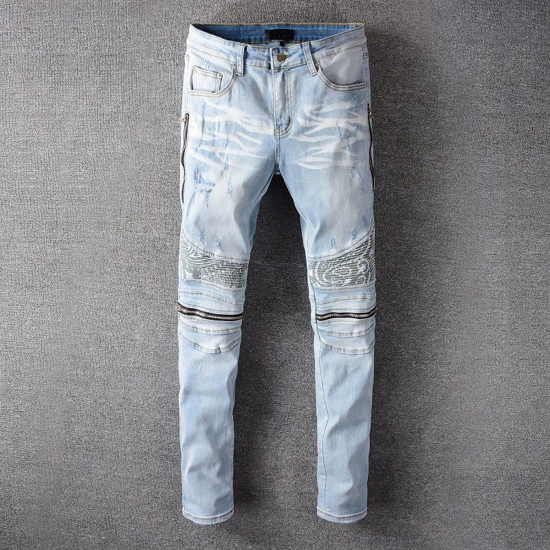 2021 Luxury France Designer Men S Jeans 10 Denim Models Man Retro Hip Hop Biker Pants High Quality Holes Washed Clothes, Blue
2021 Luxury France Designer Men S Jeans 10 Denim Models Man Retro Hip Hop Biker Pants High Quality Holes Washed Clothes, Blue