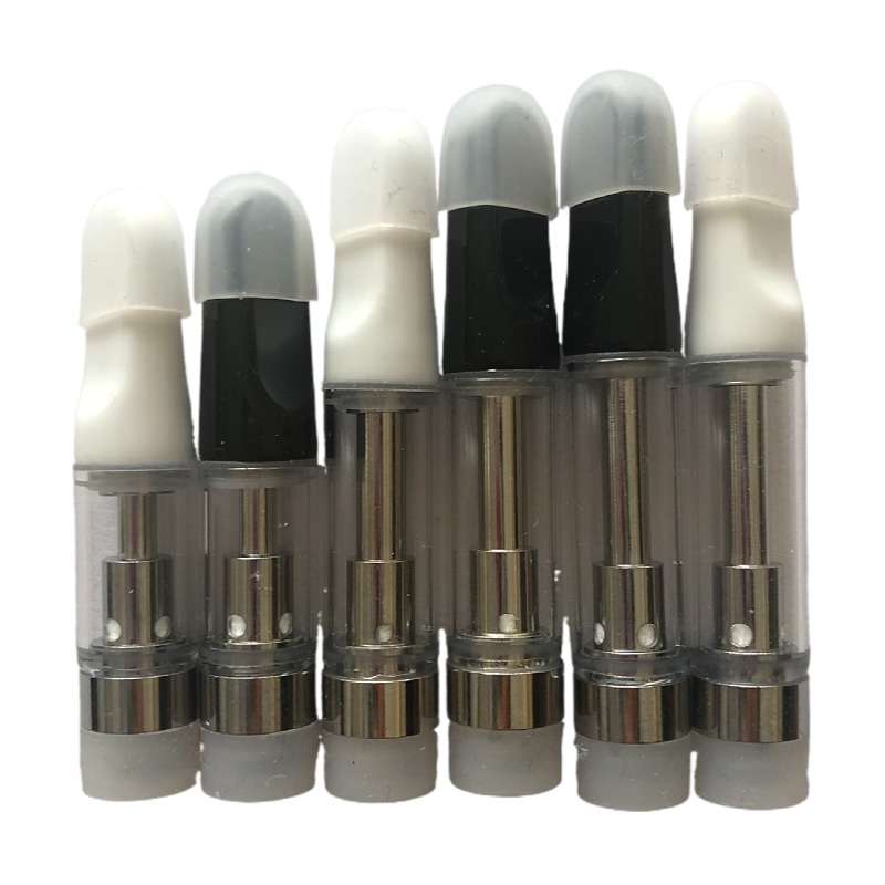 Ceramic Coil Atomizers TH205 Vape Cartridges 0.5ml 0.8ml 1.0ml Capacity White Black Colors 510 Thread Clear Glass Tank Carts
Ceramic Coil Atomizers TH205 Vape Cartridges 0.5ml 0.8ml 1.0ml Capacity White Black Colors 510 Thread Clear Glass Tank Carts