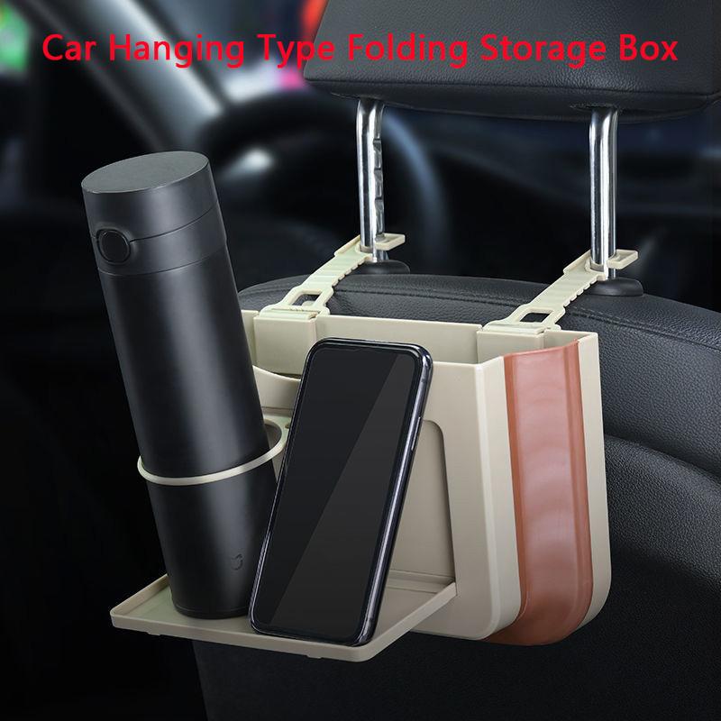 Car Organizer Suspension Storage Box Folding Trash Seat Can Water Cup Holder Accessories Auto Garbage Bags Products
Car Organizer Suspension Storage Box Folding Trash Seat Can Water Cup Holder Accessories Auto Garbage Bags Products