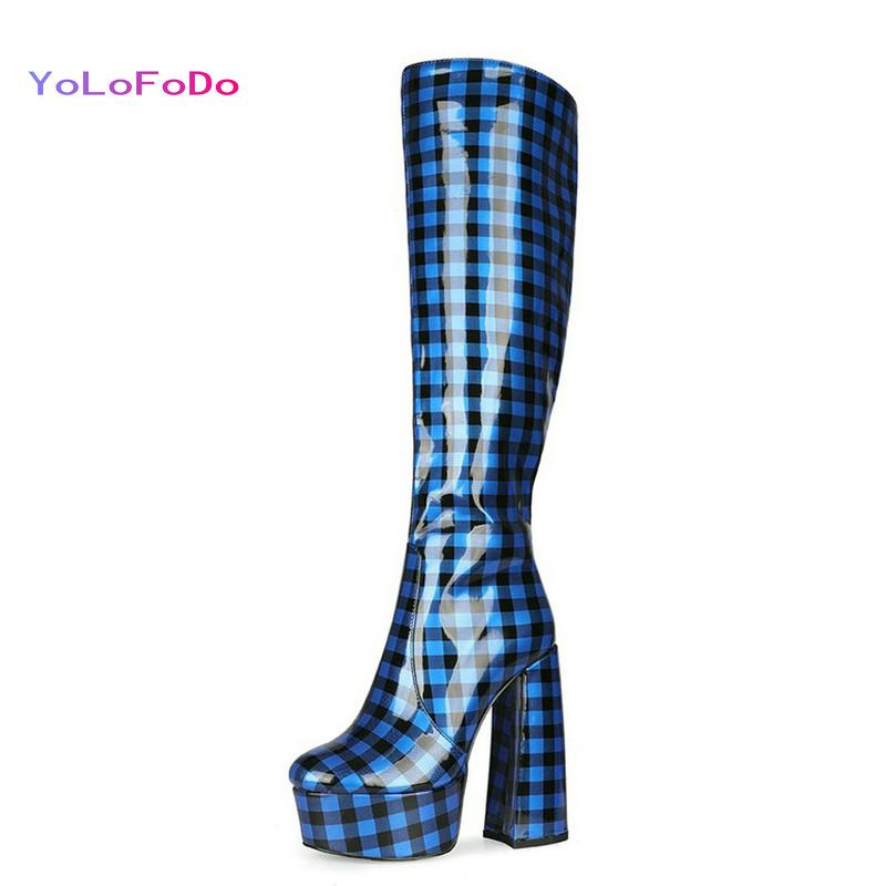 Boots Plus Size 34-45 High Quality Women Knee Platform Square Heel Ladies Autumn Winter Sexy Woman's Shoes 2021, Black
Boots Plus Size 34-45 High Quality Women Knee Platform Square Heel Ladies Autumn Winter Sexy Woman's Shoes 2021, Black