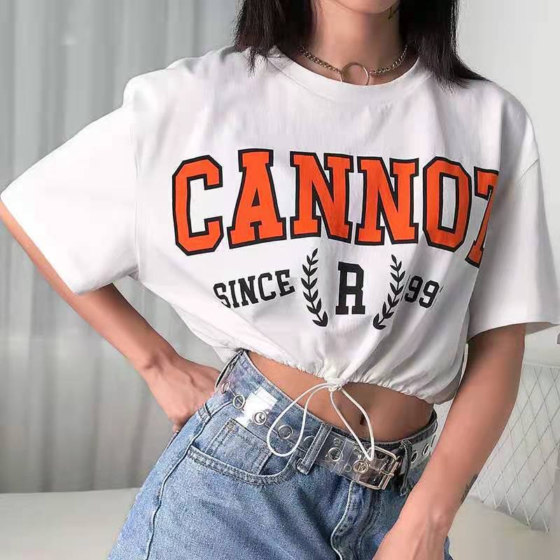 2021 New women's wear wins printed loose-fitting sexy short-sleeved T-shirt top for the 2021 cross-border summer in Europe and the United States, White
2021 New women's wear wins printed loose-fitting sexy short-sleeved T-shirt top for the 2021 cross-border summer in Europe and the United States, White