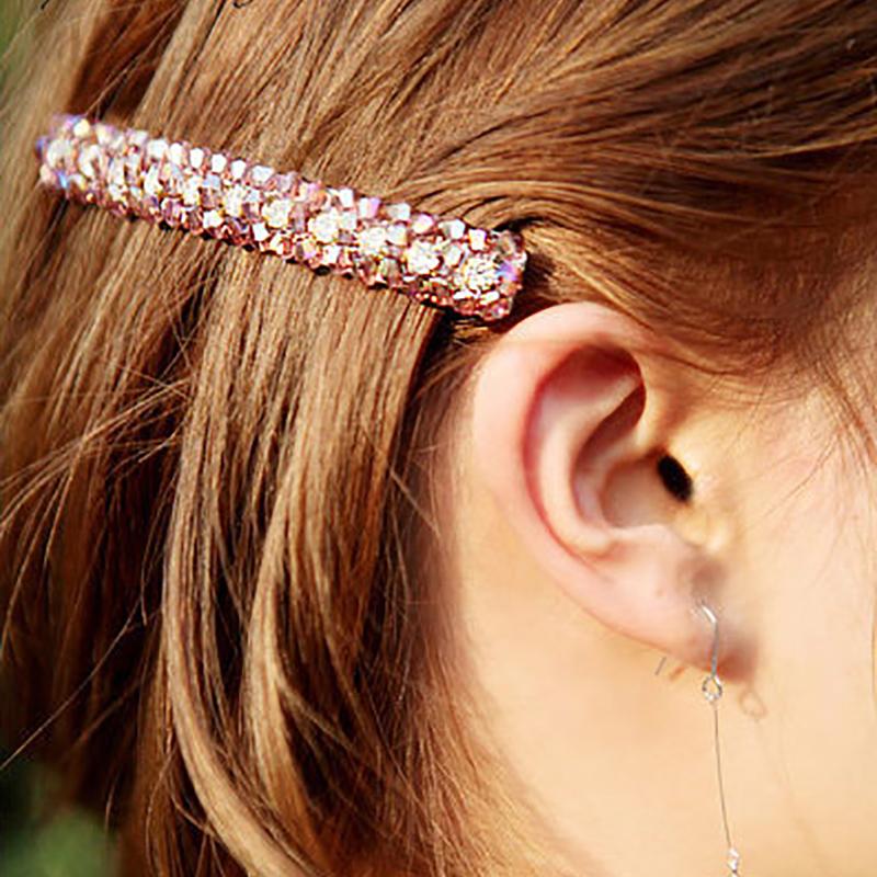Hair Clips & Barrettes Women Girls Crystal Hairpins Headwear Rhinestone Pins Barrette Styling Tools Accessories Fashion, Golden;silver
Hair Clips & Barrettes Women Girls Crystal Hairpins Headwear Rhinestone Pins Barrette Styling Tools Accessories Fashion, Golden;silver