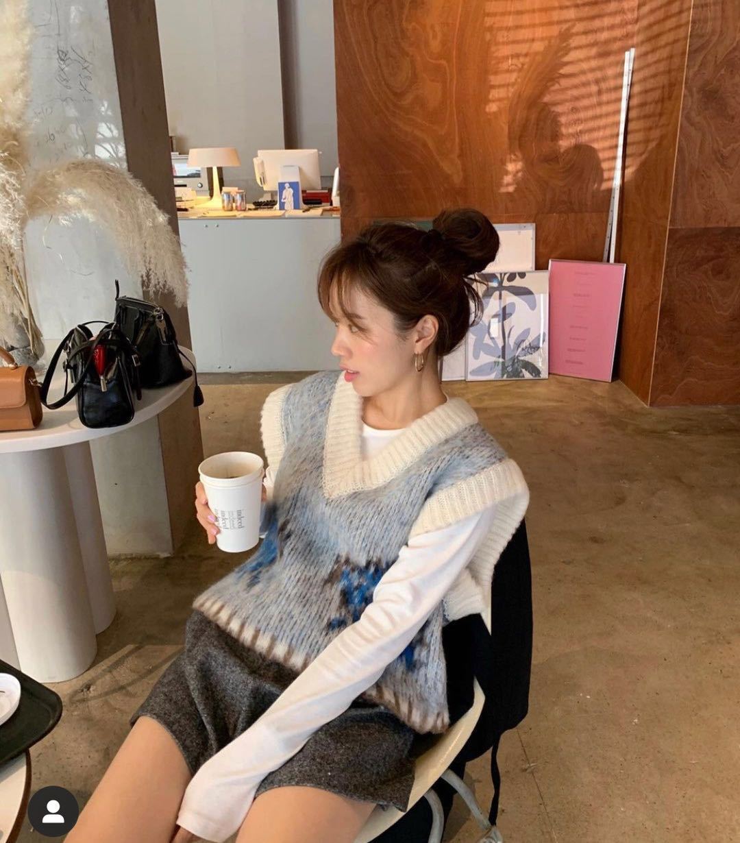 Loose Sleeveless Sweater Spring Autumn Women Vest Sweaters Knitting Vest Joker Knitted Vest Wool Oversize Girls Pullover 210515