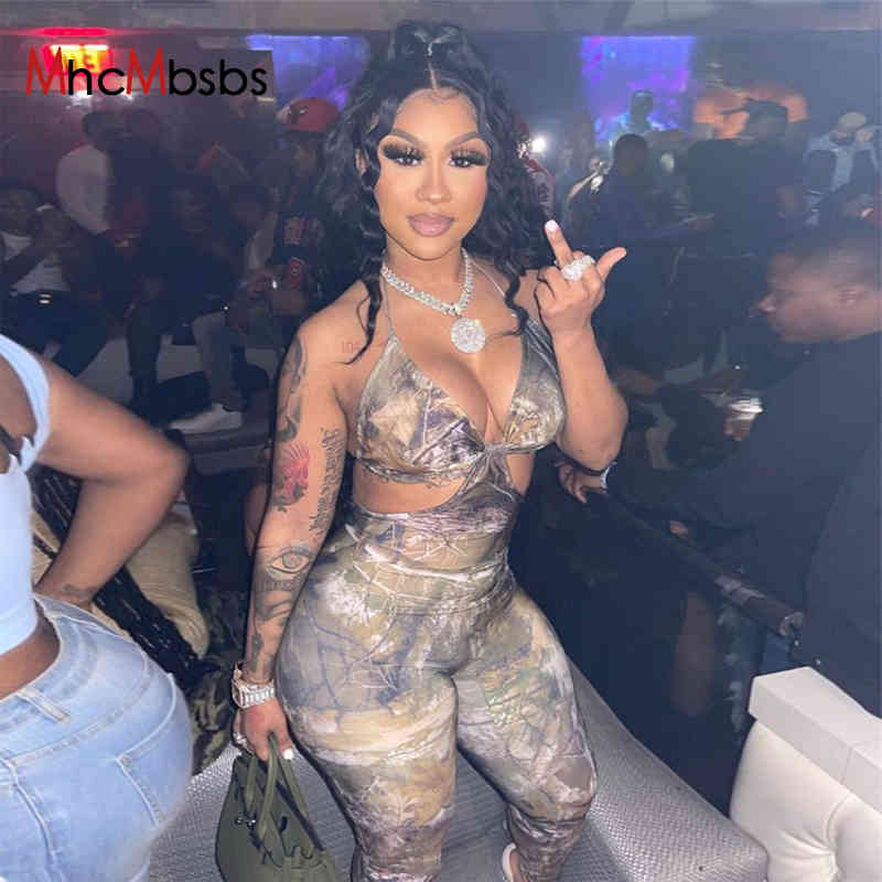 Women Spaghetti Strap Print Pattern Bustier Jumpsuits Y2K Egirl Bodycon Outfits Midnight Clubwear Long Rompers 210517, Brown
Women Spaghetti Strap Print Pattern Bustier Jumpsuits Y2K Egirl Bodycon Outfits Midnight Clubwear Long Rompers 210517, Brown