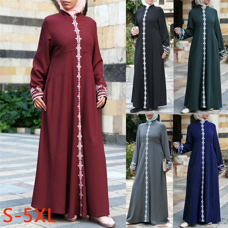 Turkey Arab Muslim Abaya Dress Women Print Maxi Abayas Moroccan Kaftan Dubai Musulman Vestidos Robe Islamic Clothing Plus Size
Turkey Arab Muslim Abaya Dress Women Print Maxi Abayas Moroccan Kaftan Dubai Musulman Vestidos Robe Islamic Clothing Plus Size