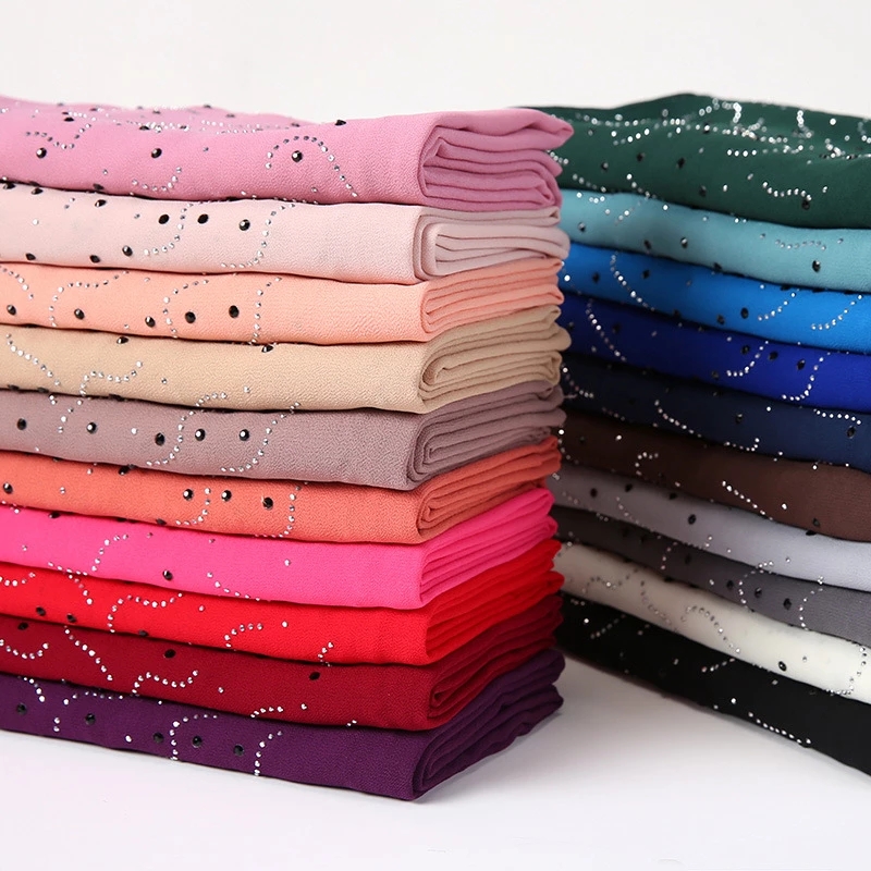 70*175cm Fashion Diamond Chiffon Women Long Hijab Scarf Muslim Lady Hijab Caps Islam Clothing Turkish Turban Shawl Head Scarves
70*175cm Fashion Diamond Chiffon Women Long Hijab Scarf Muslim Lady Hijab Caps Islam Clothing Turkish Turban Shawl Head Scarves