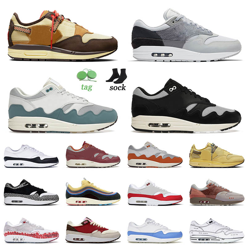 2022 Mens Women Cushions 1 87s Running Shoes Cactus Jack Baroque Brown Rush Maroon Patta Waves Black University Blue Obsidian Trainers Sneakers, D14 36-45 bred
2022 Mens Women Cushions 1 87s Running Shoes Cactus Jack Baroque Brown Rush Maroon Patta Waves Black University Blue Obsidian Trainers Sneakers, D14 36-45 bred