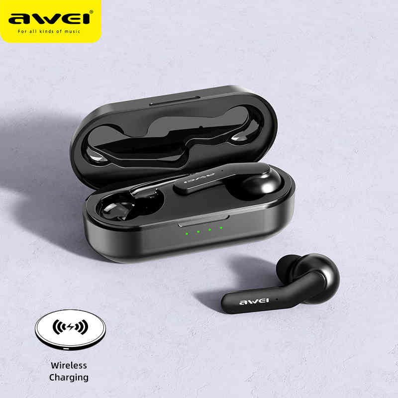 AWEI TWS Bluetooth compatible Headphones True Wireless Load Noise Cancelling HiFi 6D Bass With Mic Touch Control Gaming Headset wholesale
AWEI TWS Bluetooth compatible Headphones True Wireless Load Noise Cancelling HiFi 6D Bass With Mic Touch Control Gaming Headset wholesale