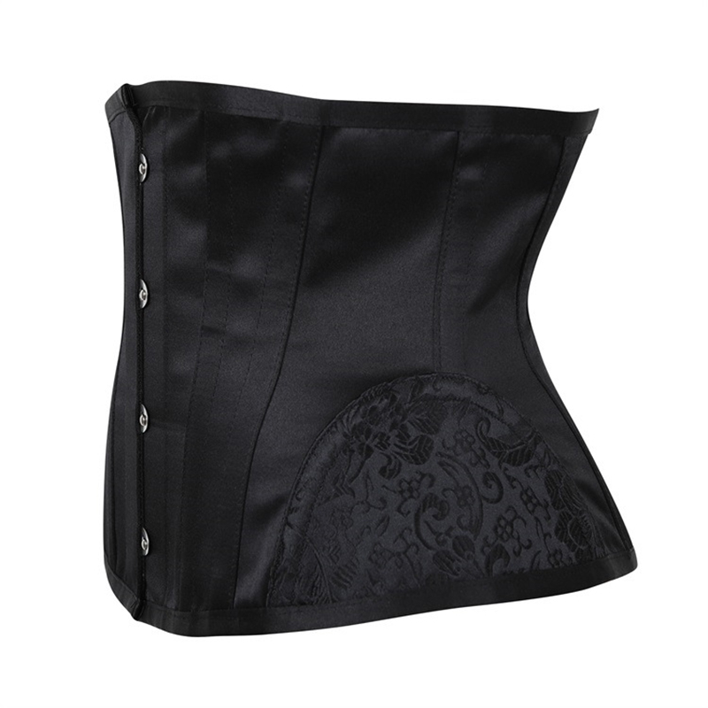 New hourglass corset Steel boned corset sexy Lace up underbust Bustier Waistband Body Shapers Slimming Waist Trainer 8920