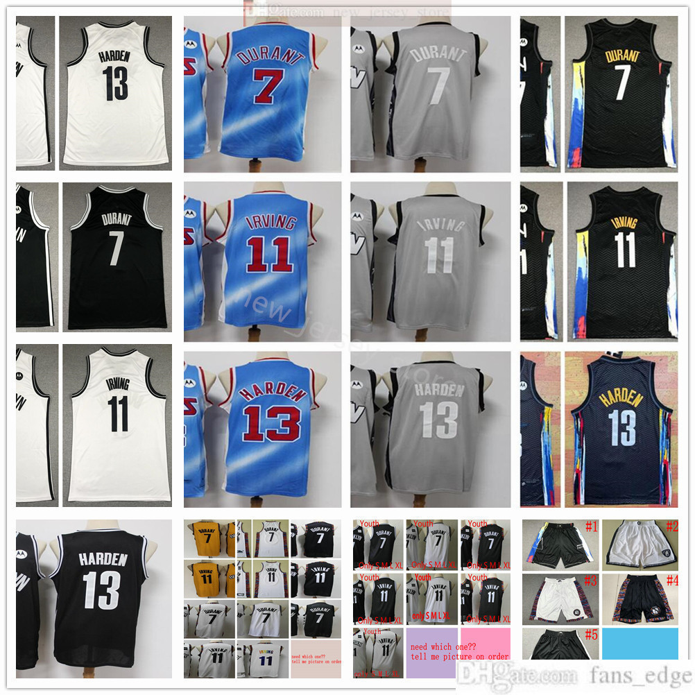 2021 Basketball 13 Harden 7 Kevin 11 Kyrie Durant Irving Jerseys 72 Biggie Black White Wholesale Jersey Short Retro Gray, Black;red
2021 Basketball 13 Harden 7 Kevin 11 Kyrie Durant Irving Jerseys 72 Biggie Black White Wholesale Jersey Short Retro Gray, Black;red