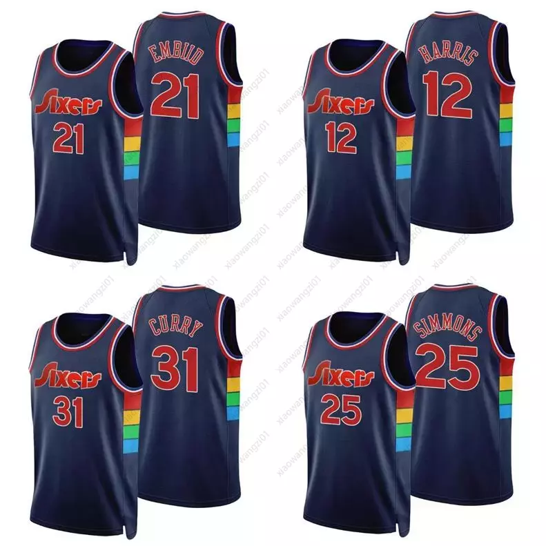 PhiladelphiaCity jersey Joel Embiid #21 Tyrese Maxey #0 Curry #31 Harris #12 2021-22 Basketball jerseys in stock, Black;red
PhiladelphiaCity jersey Joel Embiid #21 Tyrese Maxey #0 Curry #31 Harris #12 2021-22 Basketball jerseys in stock, Black;red
