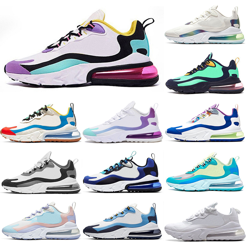 2021 wholesale running shoes men react women 270 triple white black BAUHAUS Oracle Aqua Bright Violet Electro Green Cream Blue purple easter grey sneakers, Black white
2021 wholesale running shoes men react women 270 triple white black BAUHAUS Oracle Aqua Bright Violet Electro Green Cream Blue purple easter grey sneakers, Black white