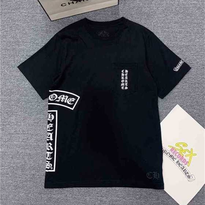 Summer Chromes/hearts Couple' Ch New Pocket Side Sanskrit Print Casual Men' and Women' Loose Round Neck Croxin Short Sleeve T-shirt RE86, Black
Summer Chromes/hearts Couple' Ch New Pocket Side Sanskrit Print Casual Men' and Women' Loose Round Neck Croxin Short Sleeve T-shirt RE86, Black
