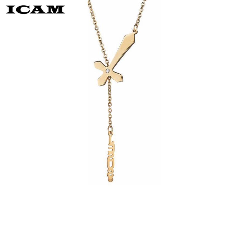 Pendant Necklaces ICAM 2021 Personality Cross Jesus Stainless Steel Long Chain Cool Simple Necklace For Women Men Jewelry Gifts
Pendant Necklaces ICAM 2021 Personality Cross Jesus Stainless Steel Long Chain Cool Simple Necklace For Women Men Jewelry Gifts