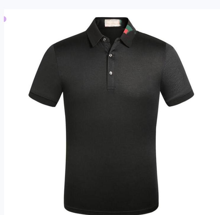 Designer men T Shirt Polo Shirts High Street Embroidery Garter Snakes Little Bee GU Printing Clothing Men's Tees, Black
Designer men T Shirt Polo Shirts High Street Embroidery Garter Snakes Little Bee GU Printing Clothing Men's Tees, Black