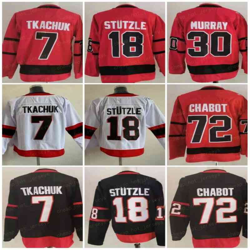 2021 Reverse Retro Hockey Jerseys Mens Red 7 Brady Tkachuk (C) 72 Thomas Chabot Jersey 30 Matt Murray 18 Tim Stützle Stutzle Black Stitched Shirts S-XXXL, Men
2021 Reverse Retro Hockey Jerseys Mens Red 7 Brady Tkachuk (C) 72 Thomas Chabot Jersey 30 Matt Murray 18 Tim Stützle Stutzle Black Stitched Shirts S-XXXL, Men