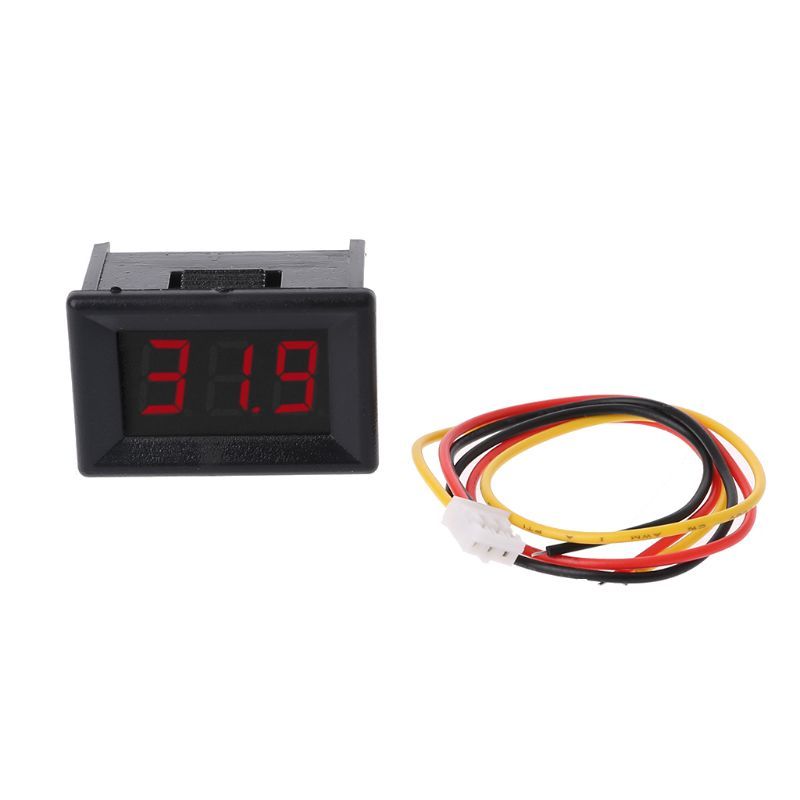 Dc 0-100V 0.36 "3-Digital Voltometer Led Panel Voltage Meter for Car Engine