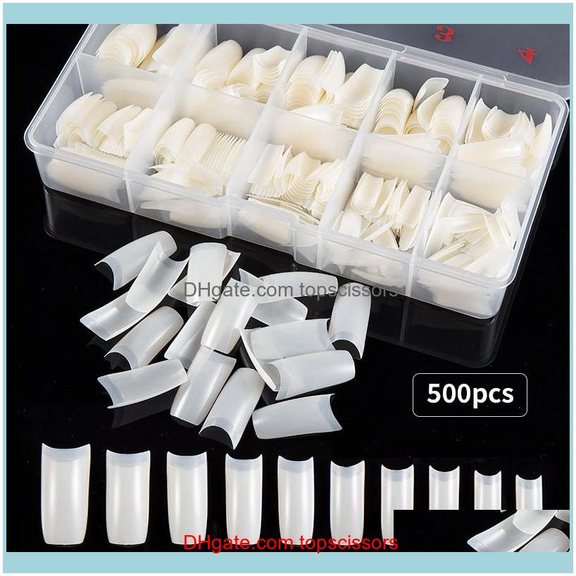 Art Salon Health & Beauty500Pcs Clear False Fake Nails Full Er Quick Building Mold Tips Dual Forms Nail Finger Extension Drop Delivery 2021, Customize
Art Salon Health & Beauty500Pcs Clear False Fake Nails Full Er Quick Building Mold Tips Dual Forms Nail Finger Extension Drop Delivery 2021, Customize