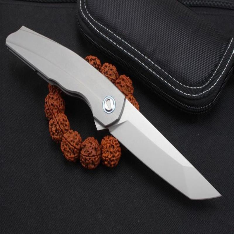 Shirogorov RFT M390 blade ceramic ball bearing Titanium handle pocket folding knife hunting survival xmas gift knives a2067 Paabm
Shirogorov RFT M390 blade ceramic ball bearing Titanium handle pocket folding knife hunting survival xmas gift knives a2067 Paabm