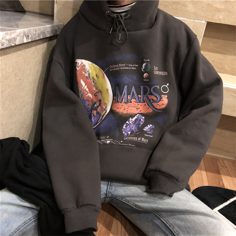 men's hoodies & sweatshirts mars planet galaxy men cartoon printed oversized loose hoodie long sleeve harajuku plus velvet mens cl, Black
men's hoodies & sweatshirts mars planet galaxy men cartoon printed oversized loose hoodie long sleeve harajuku plus velvet mens cl, Black