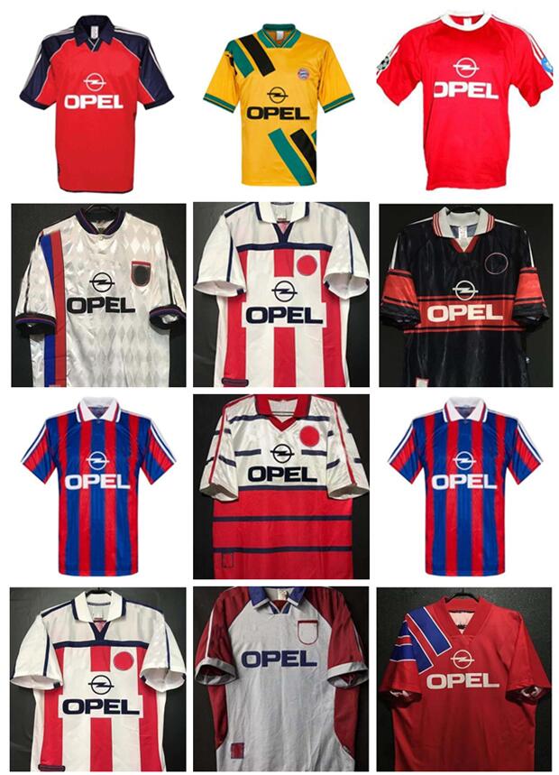 94 95 96 97 98 99 Bayern Retro Munich Soccer Jerseys 00 01 02 Final Zickle Effenberg Elber Pizarro Scholl Matthaus Klinsmann Football Shirts 1998 1999, Purple
94 95 96 97 98 99 Bayern Retro Munich Soccer Jerseys 00 01 02 Final Zickle Effenberg Elber Pizarro Scholl Matthaus Klinsmann Football Shirts 1998 1999, Purple