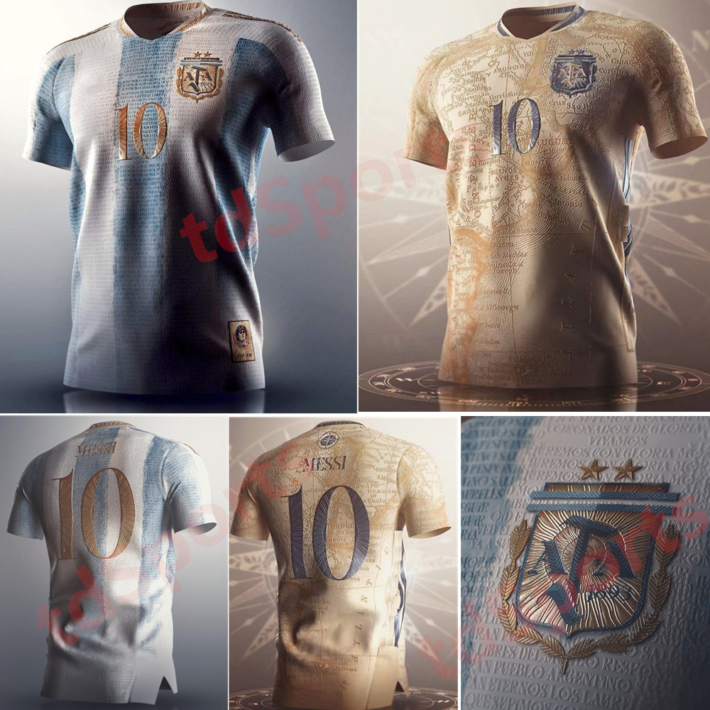 2021 2022 adult ARGENTINA CONCEPT soccer jersey Maradona special badge golden elements 10 Messi football shirt, As shown in illustration
2021 2022 adult ARGENTINA CONCEPT soccer jersey Maradona special badge golden elements 10 Messi football shirt, As shown in illustration