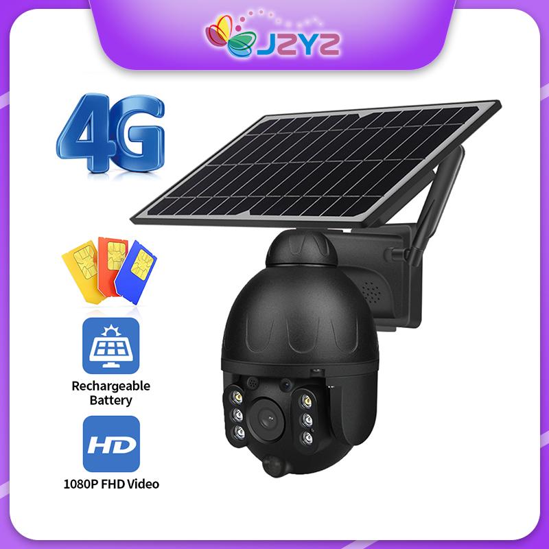 Cameras JZYZ 4G SIM Card Wifi Solar Panel 1080P Camera Two Way Audio IP67 Waterproof Night Vision PIR Motion Detection Rechargeable
Cameras JZYZ 4G SIM Card Wifi Solar Panel 1080P Camera Two Way Audio IP67 Waterproof Night Vision PIR Motion Detection Rechargeable