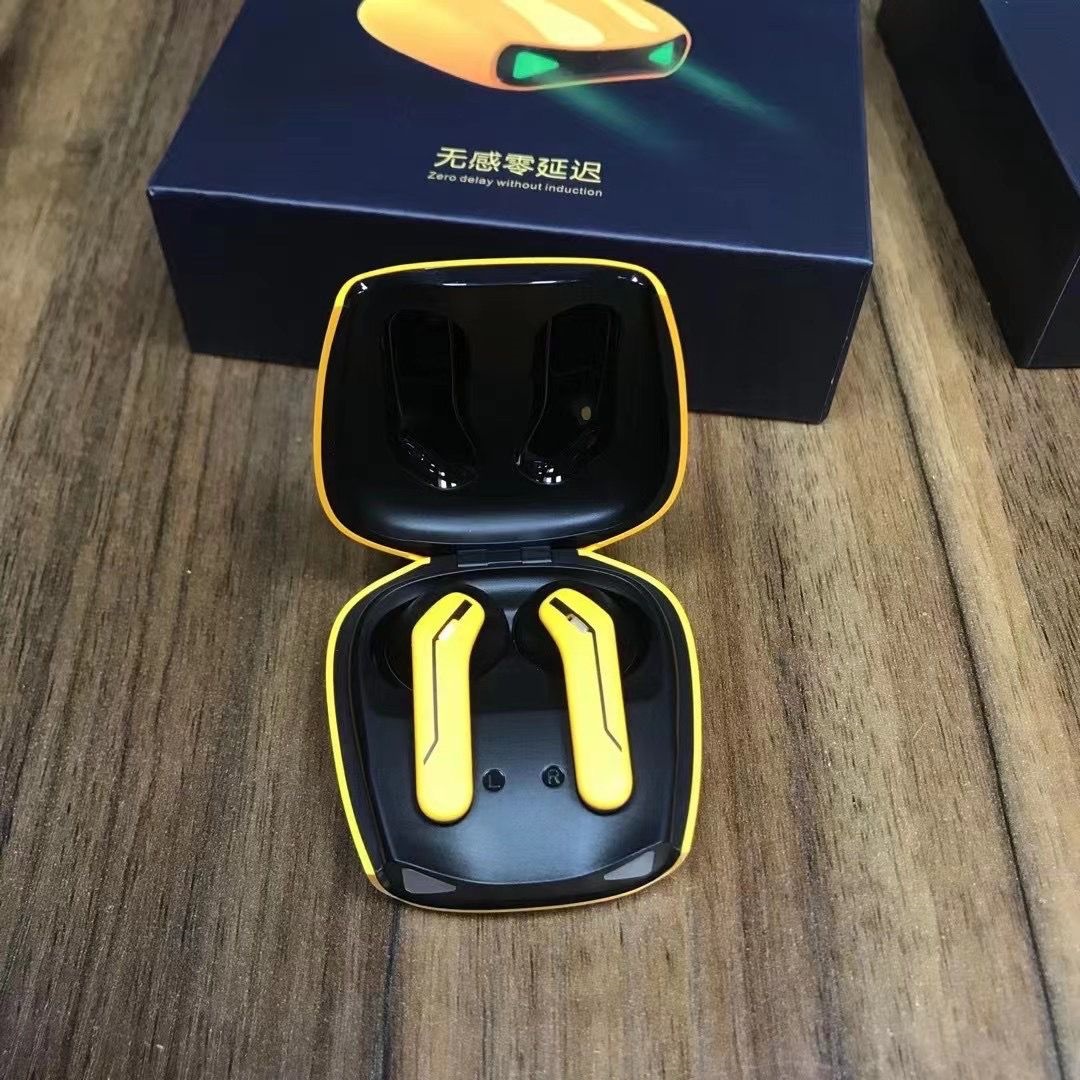 2021aircar TWS Bluetooth Ear hook Sport earphone waterproof Wireless Noise Cancelling Gaming Headset with mic1, Yellow
2021aircar TWS Bluetooth Ear hook Sport earphone waterproof Wireless Noise Cancelling Gaming Headset with mic1, Yellow