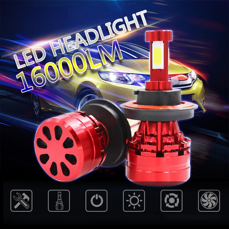 Car Headlights 2Pcs H13 LED Headlight Bulbs Conversion Kit 9008 Headlamp 16000LM 6000K Cool White Hi Lo Double Beam DRL Light
Car Headlights 2Pcs H13 LED Headlight Bulbs Conversion Kit 9008 Headlamp 16000LM 6000K Cool White Hi Lo Double Beam DRL Light